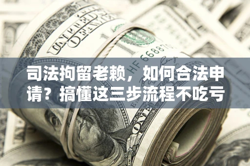 北京司法拘留老赖，如何合法申请？搞懂这三步流程不吃亏！