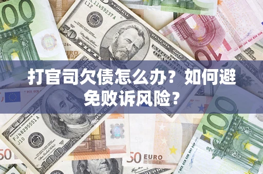 北京打官司欠债怎么办？如何避免败诉风险？