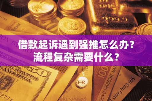 北京借款起诉遇到强推怎么办？流程复杂需要什么？