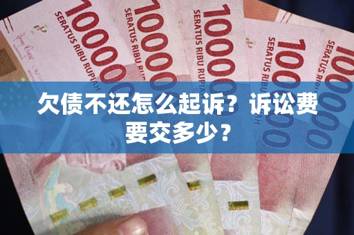 北京欠债不还怎么起诉？诉讼费要交多少？