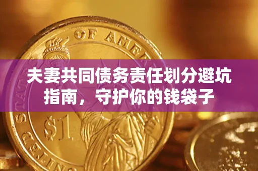 北京夫妻共同债务责任划分避坑指南，守护你的钱袋子